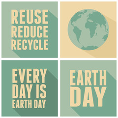 Earth Day Cards Collection - 62918765