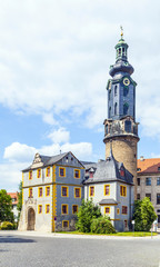 Fototapeta premium City Castle of Weimar in Germany