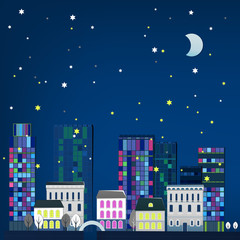 night city  landscape