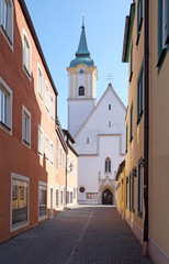 Fototapeta na wymiar St.Barbara w Abensberg