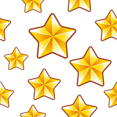 Gold stars background