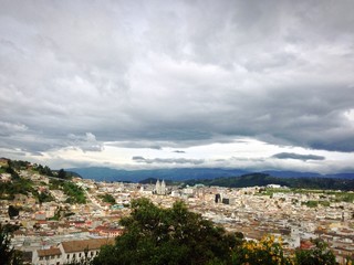 Fototapeta na wymiar Miasto Quito