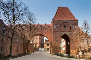 Defense walls in Torun is a UNESCO World Heritage Site. © Ewa Cieszyńska