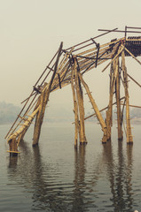 Collapsed Mon Bridge