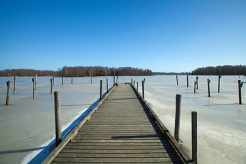 Obraz premium Southern Finland, early spring