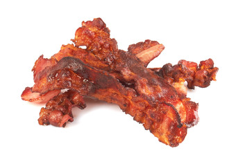 Obraz na płótnie Canvas Slices of bacon