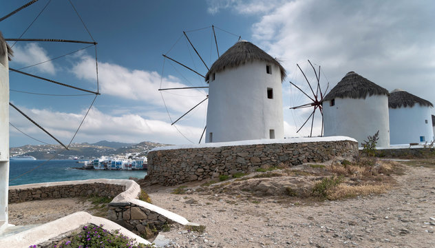 Mykonos Island Windmills