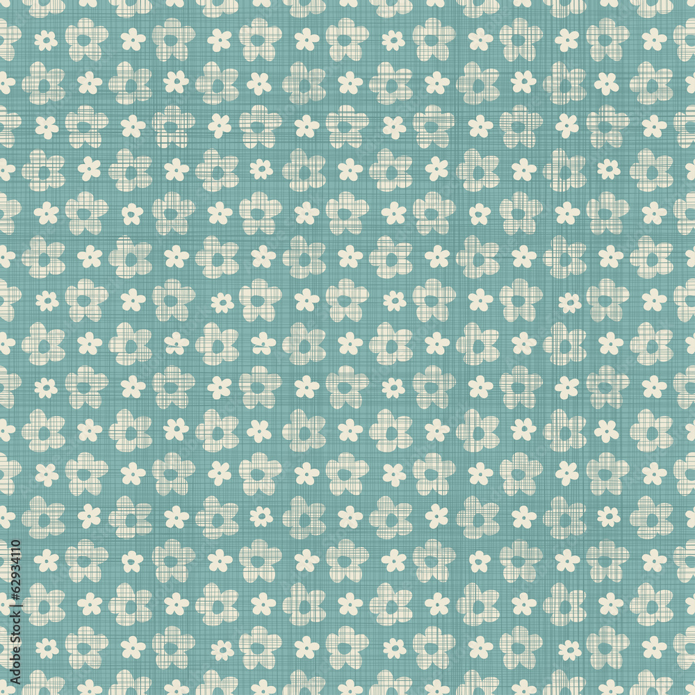 Aufkleber cute geometric seamless pattern with fabric texture effect