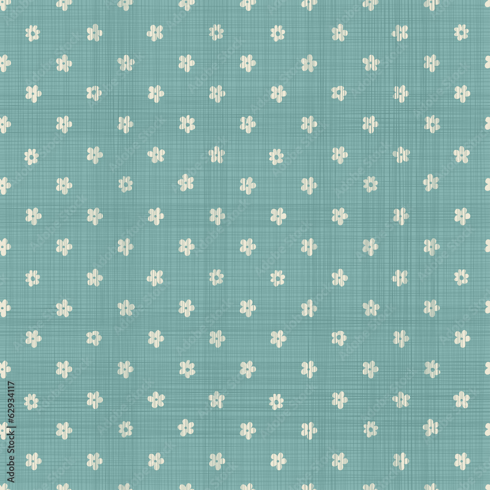 Aufkleber cute geometric seamless pattern with fabric texture effect