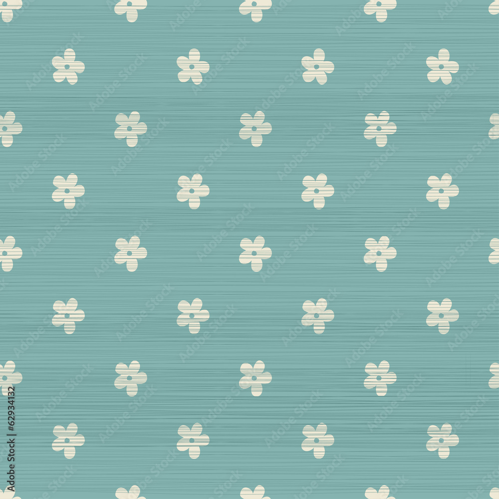 Aufkleber cute geometric seamless pattern with fabric texture effect