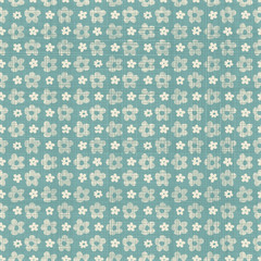 cute geometric seamless pattern with fabric texture effect