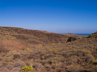 Gebirgslandschaft auf Gran Canaria