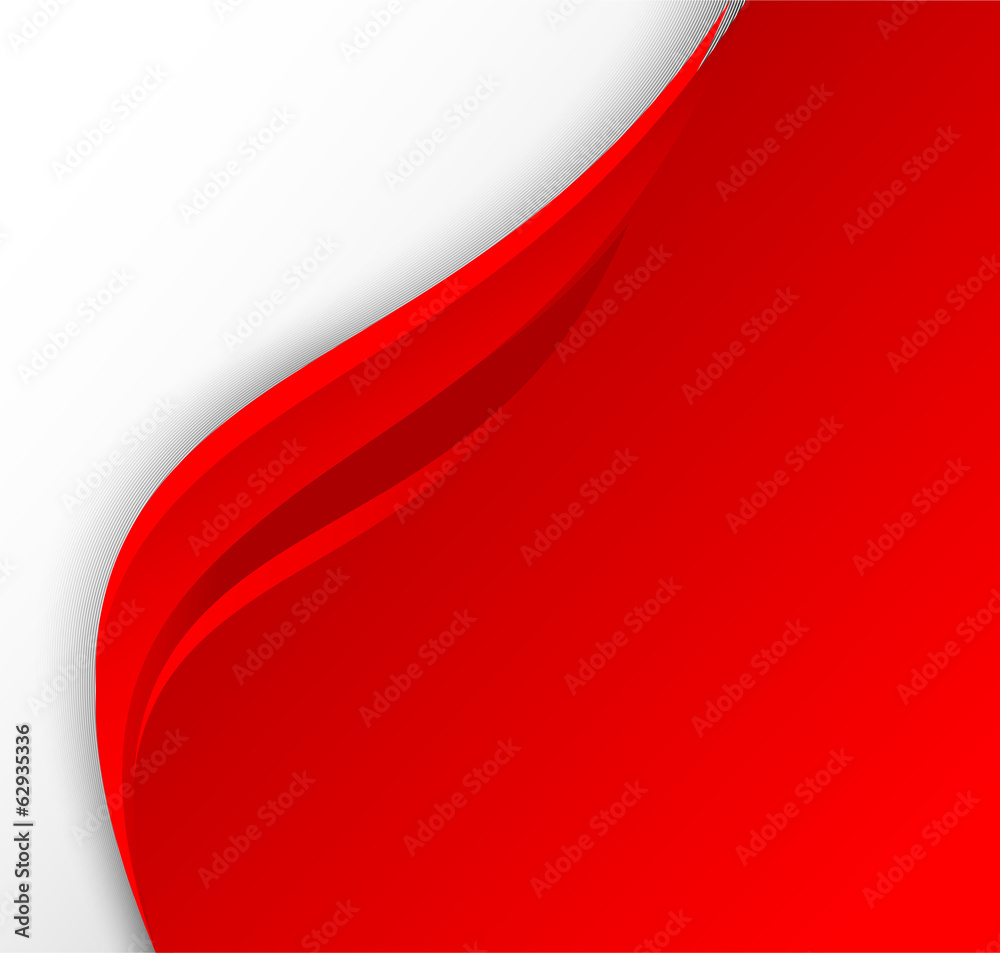 Poster abstract red background