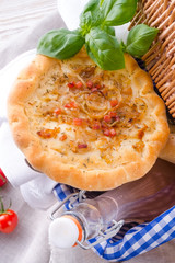 Onion tart and Federweisser(Nouveau)