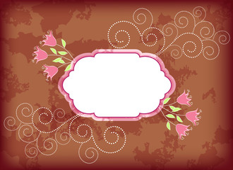 Floral background.
