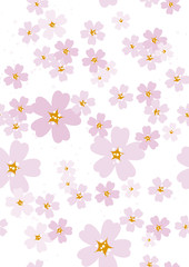 seamless blossom repeat