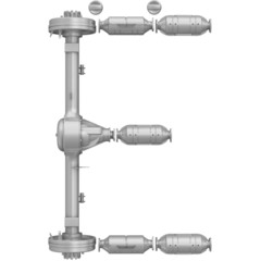 Буква Ё из деталей автомобиля