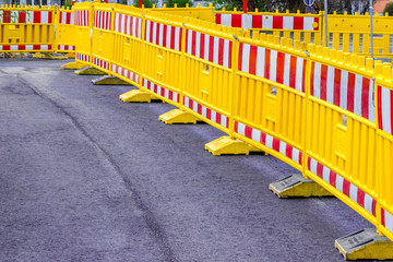 Absperrung Baustelle
