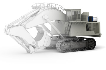 Heavy Excavator I - mix