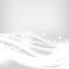 Silver waves background