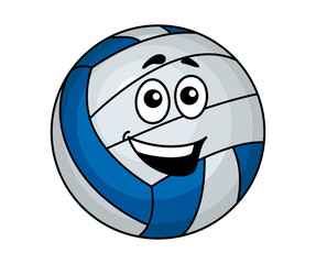 Cartoon volleyball ball