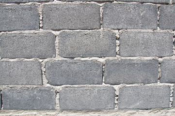 Blank white brick wall texture