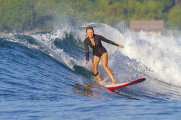 surfer girl.