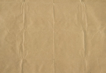 Recycled brown paper textured as background