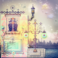 Enchanted house in the haven © Rosario Rizzo