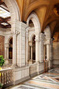 Interior in city hall of Barcelona