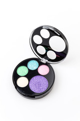 Isolated eye shadow makeup