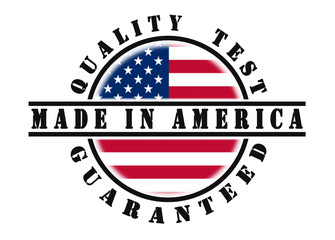Quality test guaranteed stamp