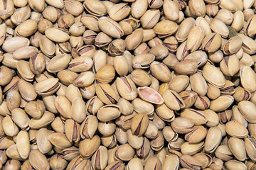 Pistachio nuts in shell