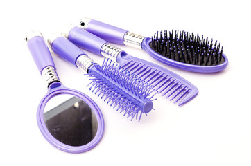 comb isolated white background