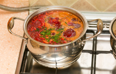 Ukrainian borsch