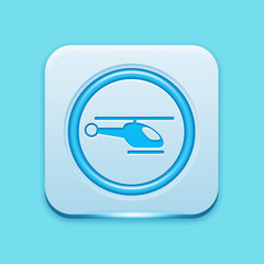 Blue icon edge light