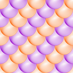 Design seamless colorful volumetric sphere geometric lines patte