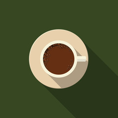 Hot coffee