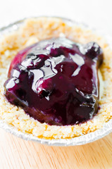 Blueberry cheesecake