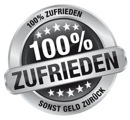 100% Zufrieden –  sonst Geld zurück