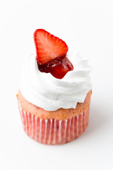 Cupcake strawberry