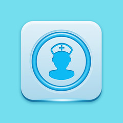 Blue icon edge light