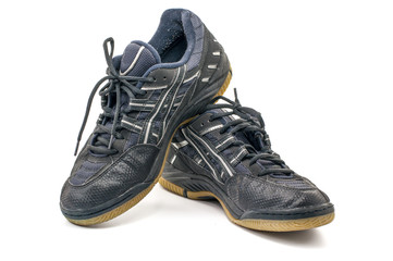 Grey sport shoes