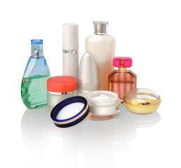Various cosmetics for skin care
