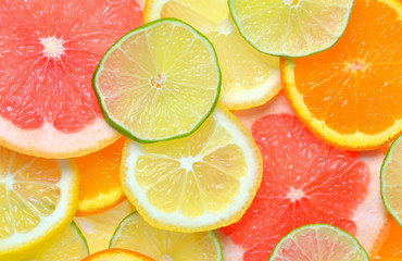 citrus fruits slices