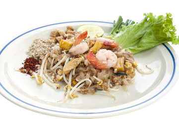Pad Thai the Thai style cuisine.