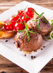 Fresh steak