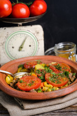 Gemüse-Tajine mit Kartoffeln