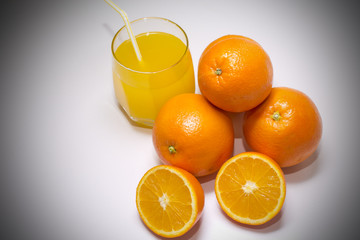 oranges isolated