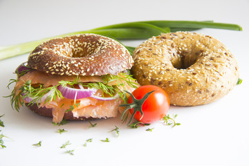 belegte Bagel